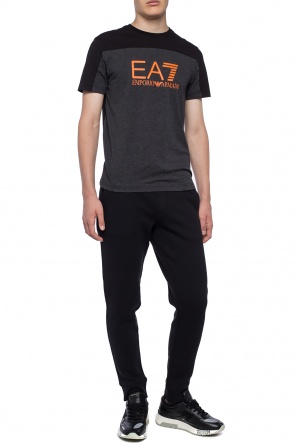 Logo-printed t-shirt, zdjęcie 2 Logo-printed t-shirt od EA7 Emporio Armani